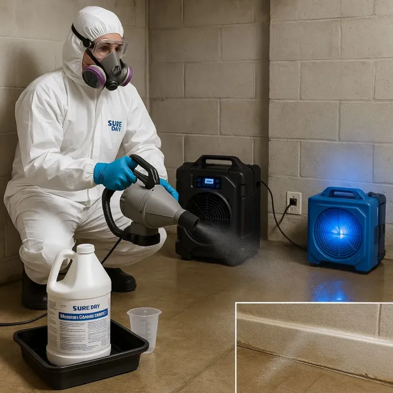 Sanitization and Odor Removal process in Montgomery, OH