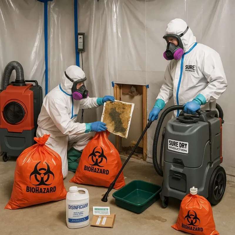 Contaminated Water Handling Protocols process in Montgomery, OH