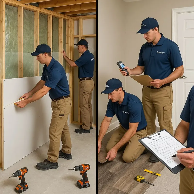 Repairs and Reconstruction process in Montgomery, OH